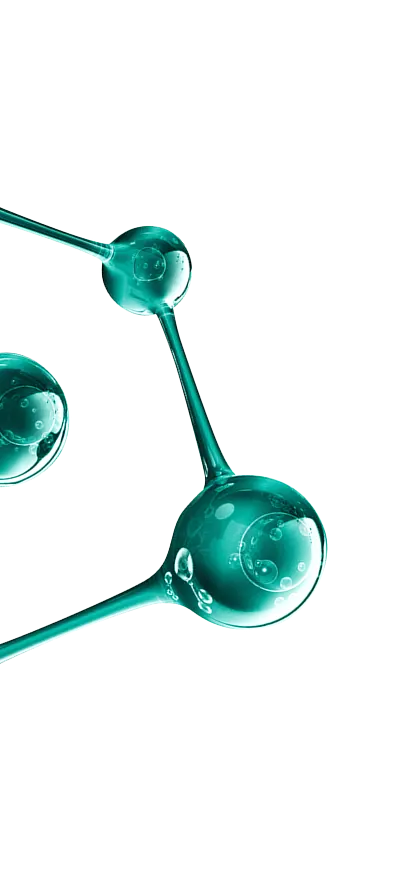 Analytical chemistry molecular structure graphic